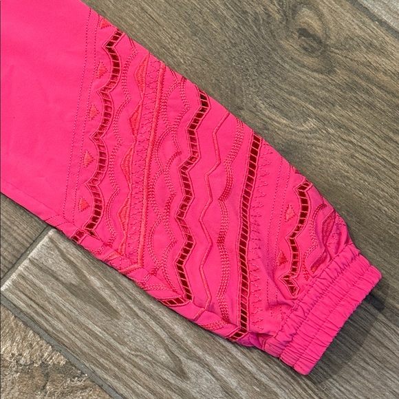 Chicos Zenergy Novelty Cut Out Print Jacker Small - Picture 9 of 14